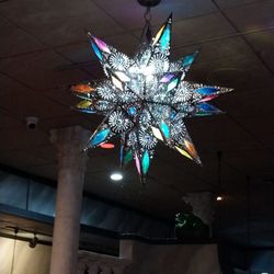 Tlaquepaque Mexican Restaurant - Chandeliers at the place (obsessed )