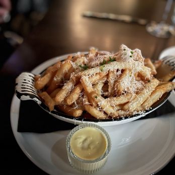 Wren & Wolf - Truffle fries with lemon aioli - Cocktail Bars Near Me - Phoenix, Arizona Wren & Wolf - Truffle fries with lemon aioli - Cocktail Bars Near Me - Phoenix, Arizona