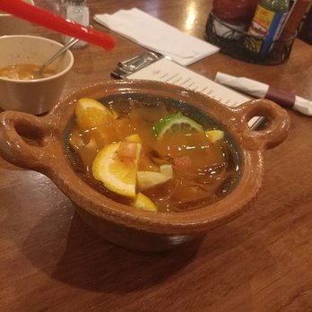 Mariscos La Costa - Cazuela punch... Really good and refreshing! - Mexican Near Me - Chicago, Illinois