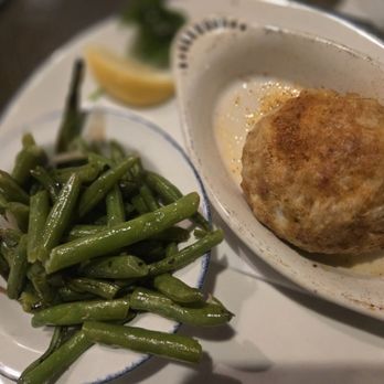 Jerry's Seafood - Baby Crab Bomb with green beans (side salad not pictured) - Seafood Near Me - Bowie, Maryland Jerry's Seafood - Baby Crab Bomb with green beans (side salad not pictured) - Seafood Near Me - Bowie, Maryland
