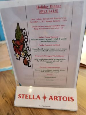 Menu photo 7 No Ka Oi Huntington Beach, CA