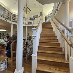 Island Library - Stairs so magical