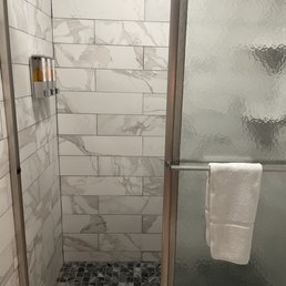 Nice shower.