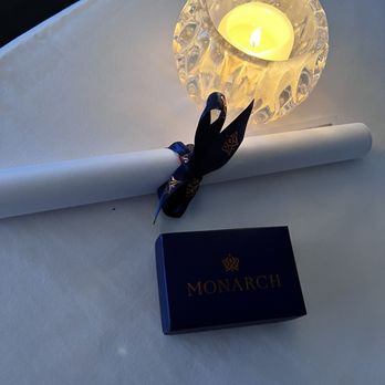 Monarch - The personalized menu and chocolates are yours when you celebrate a birthday, anniversary, or other special occasion! - Italian Near Me - Dallas, Texas