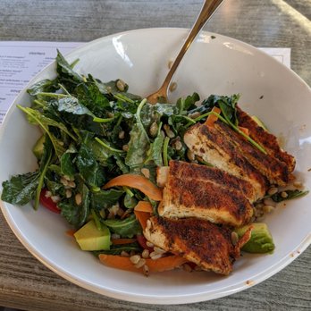 matchbox - Blackened chicken and kale salad - New American Near Me - Sunrise, Florida matchbox - Blackened chicken and kale salad - New American Near Me - Sunrise, Florida