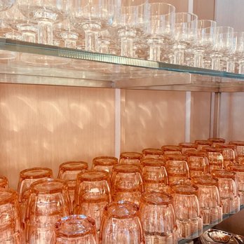 The Pink Hermit - Pretty glassware - Breakfast & Brunch Near Me - Nashville, Tennessee The Pink Hermit - Pretty glassware - Breakfast & Brunch Near Me - Nashville, Tennessee