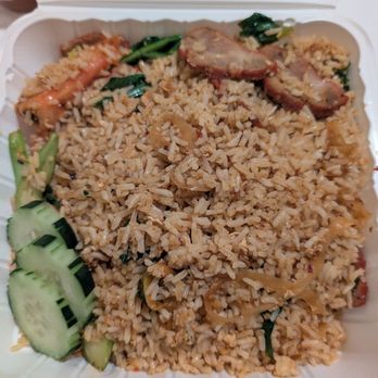 Pho District Cafe - Spicy char siu fried rice - Vietnamese Near Me - Los Angeles, California