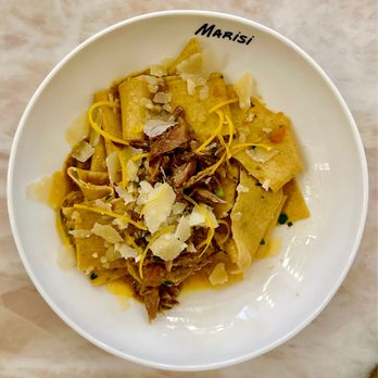 Marisi - Pappardelle and duck ragu Genovese. - Italian Near Me - La Jolla, California