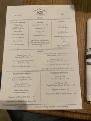 Menu photo 6 Frankies 925 Spuntino Nashville, TN Menu photo 6 Frankies 925 Spuntino Nashville, TN