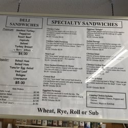 Newington Meat Center - Sandwiches made to order.