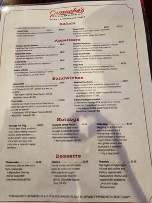 Menu photo 2 Camacho's Famous Clarksville, TN Menu photo 2 Camacho's Famous Clarksville, TN