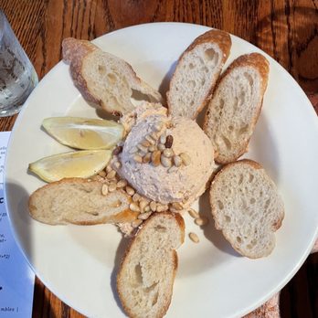 Upstream Brewing - Salmon Rillette - Bars Near Me - Omaha, Nebraska