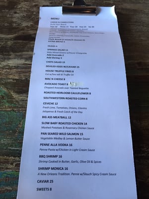 Menu photo 7 The Tasting Room New Orleans, LA Menu photo 7 The Tasting Room New Orleans, LA