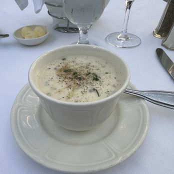 The Sardine Factory - Abalone soup - Steakhouses Near Me - Monterey, California