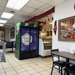 Noras Cafe - Interior shot with tables