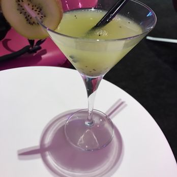Koru Lounge - Kiwi martini.  Yum - Airport Lounges Near Me - Auckland, AUK