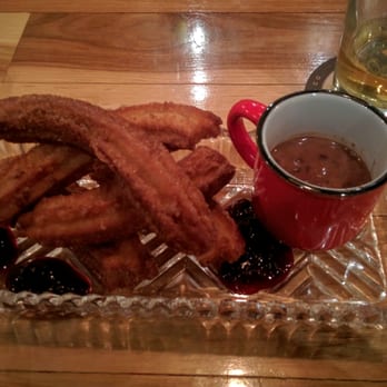Casero Kitchen Table - Churros with chocolate sauce - Mexican Near Me - Owen Sound, Ontario Casero Kitchen Table - Churros with chocolate sauce - Mexican Near Me - Owen Sound, Ontario