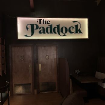 The Paddock - Signage - American Near Me - Eugene, Oregon The Paddock - Signage - American Near Me - Eugene, Oregon