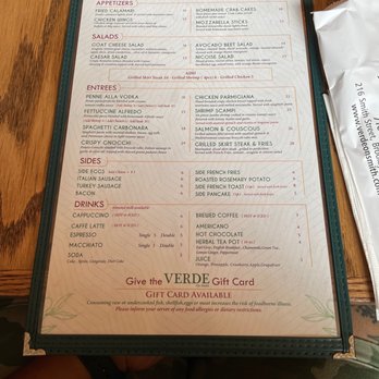 Verde on Smith - Menu - Italian Near Me - Brooklyn, New York Verde on Smith - Menu - Italian Near Me - Brooklyn, New York