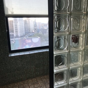 The Siren Hotel - The shower with a great view - Hotels Near Me - Detroit, Michigan The Siren Hotel - The shower with a great view - Hotels Near Me - Detroit, Michigan
