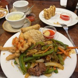 Szechuan Beef and Chicken Szechuan Beef and Chicken