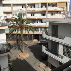 Hotel Orosol - View from my balcony at Apartamentos Orosol 2