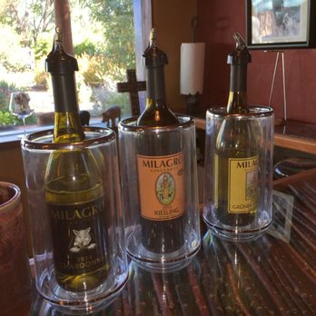 Milagro Vineyards - In the Tasting Room - Wineries Near Me - Corrales, New Mexico