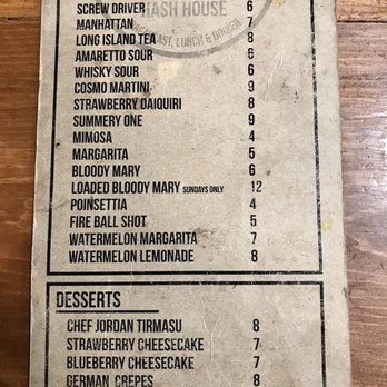 Chops & Eggs - Bar drinks menu... - New American Near Me - Corpus Christi, Texas Chops & Eggs - Bar drinks menu... - New American Near Me - Corpus Christi, Texas