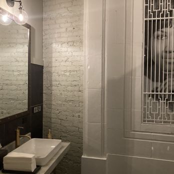 Virtue Restaurant - The bathroom vibe - Southern Near Me - Chicago, Illinois