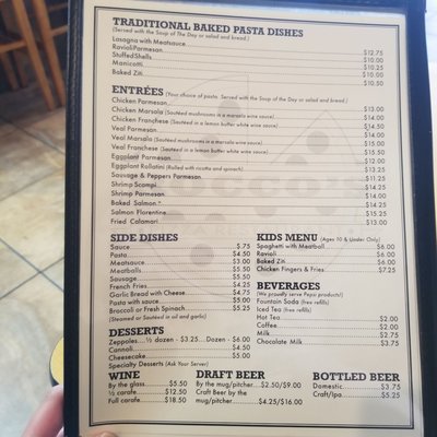 Menu photo 5 Rocco's Pizza Restaurant Spring Hill, FL