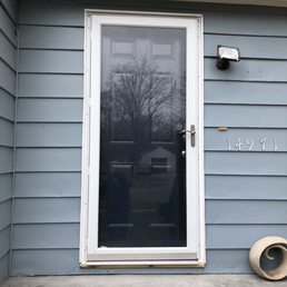 New door on a old house, John knew what to do!