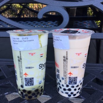 Sharetea - Look at how much boba they give!!!! LOOOOOVEE IT! - Coffee & Tea Near Me - Plano, Texas