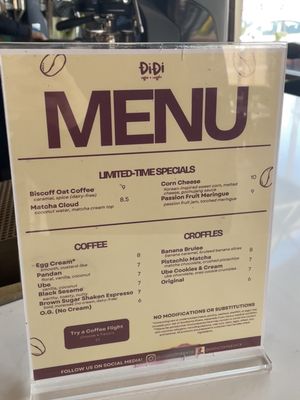Menu photo 1 Di Di Coffee Houston, TX Menu photo 1 Di Di Coffee Houston, TX
