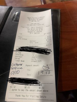 Sakura Japanese Steakhouse and Sushi Bar by null