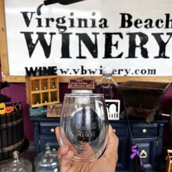 Virginia Beach Winery - Wine glass