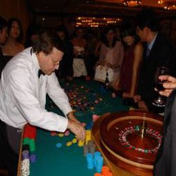 Vegas Style Gaming-Casino Parties - Roulette table