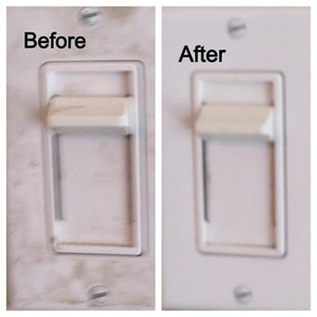 Keystone Concierge - We will make your home clean by removing smudges from even the little things - such as light switches. - Home Cleaning Near Me