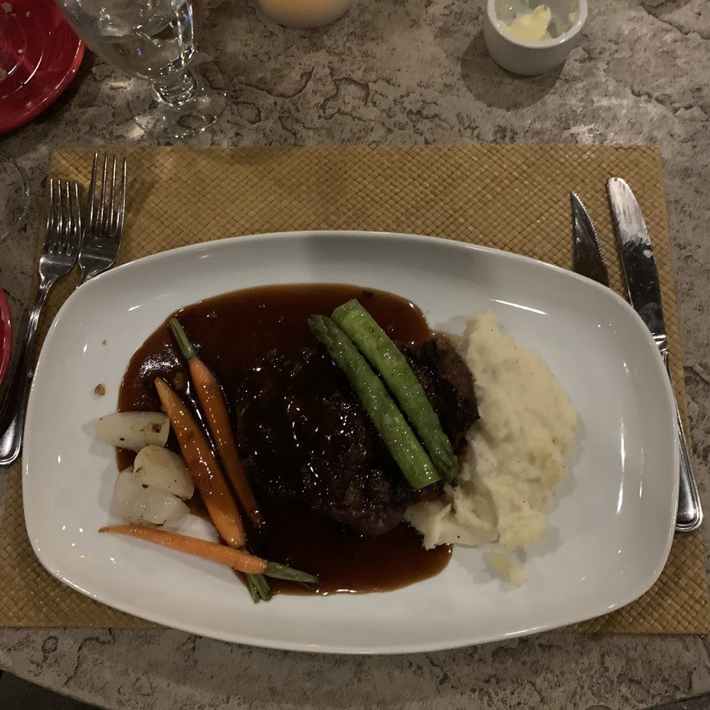 Amaya - Bison ribeye - New American Near Me - Santa Fe, New Mexico