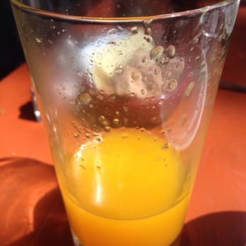 Tempest Oyster Bar - Freshly squeezed OJ. Rather dilute - Bars Near Me - Madison, Wisconsin