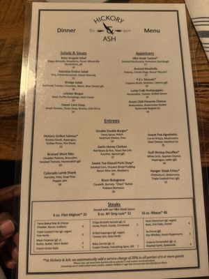 Menu photo 1 Hickory & Ash Broomfield, CO Menu photo 1 Hickory & Ash Broomfield, CO