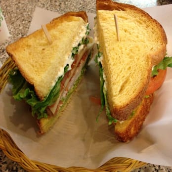 Geppetto's Caffe - Turkey club on honey corn bread! (No ciabatta) - Sandwiches Near Me - Orinda, California