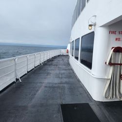 Black Ball Ferry Line - Roaming around on the ferry!