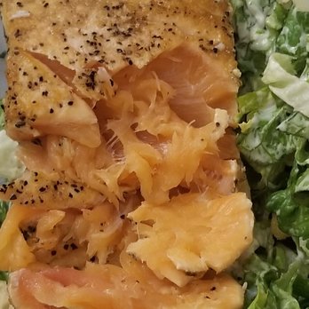 44 Mills Kitchen + Tap - Caesar salad with salmon - New American Near Me - Concord, North Carolina 44 Mills Kitchen + Tap - Caesar salad with salmon - New American Near Me - Concord, North Carolina