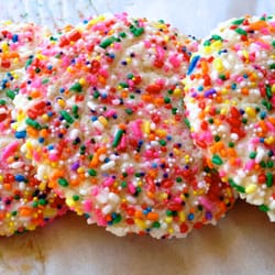 Baked East Bay - Sprinkle sugar cookies.