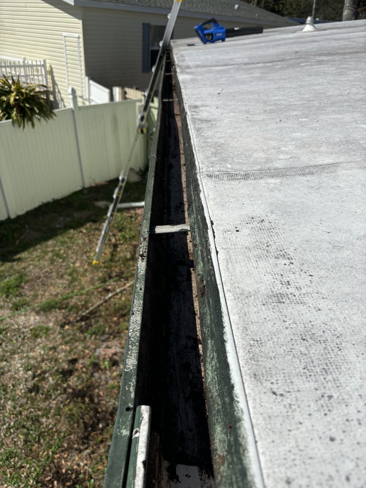 Slide of Gutter Be Clean