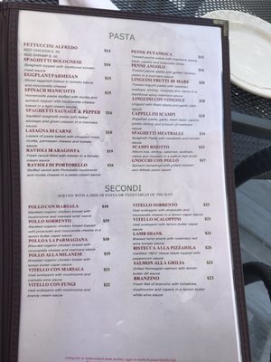 Menu photo 6 Angolo Ristorante Washington, DC, DC Menu photo 6 Angolo Ristorante Washington, DC, DC