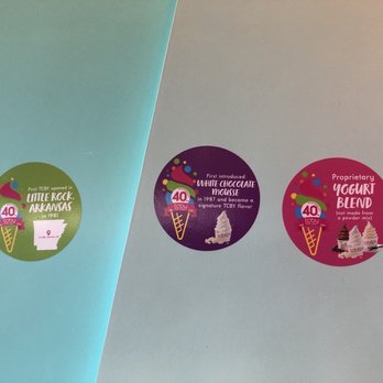 TCBY - 3 First and 40 years. Arkansas , White Chocolate Mousse Flavor and non powder yogurt blends - Ice Cream & Frozen Yogurt Near Me - Plainview, New York