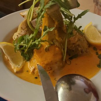 San Chez Bistro - alcachofas a la parilla (artichoke with bell pepper cream sauce) - Breakfast & Brunch Near Me - Grand Rapids, Michigan San Chez Bistro - alcachofas a la parilla (artichoke with bell pepper cream sauce) - Breakfast & Brunch Near Me - Grand Rapids, Michigan
