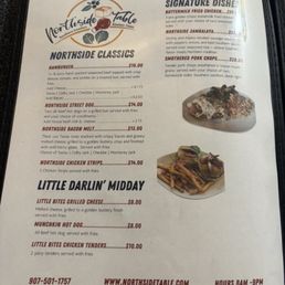 Menu Menu