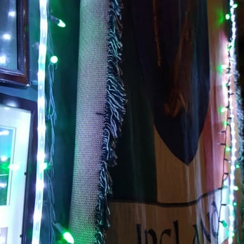 Caverly's Irish Pub - the irish flag and lights - Pubs Near Me - Rochester, New York